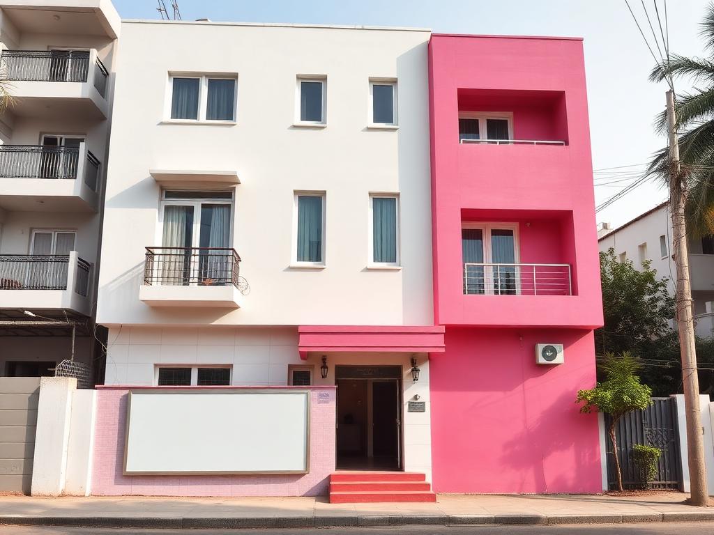 Exterior of Lady Pride Working Women Hostel building in T. Nagar, Chennai